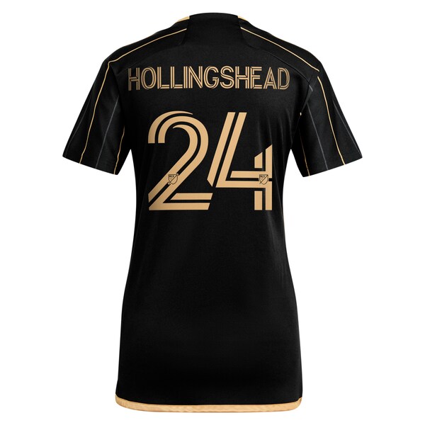 Ryan Hollingshead LAFC adidas Women's 2024 Primary Replica Player Jersey - Black
