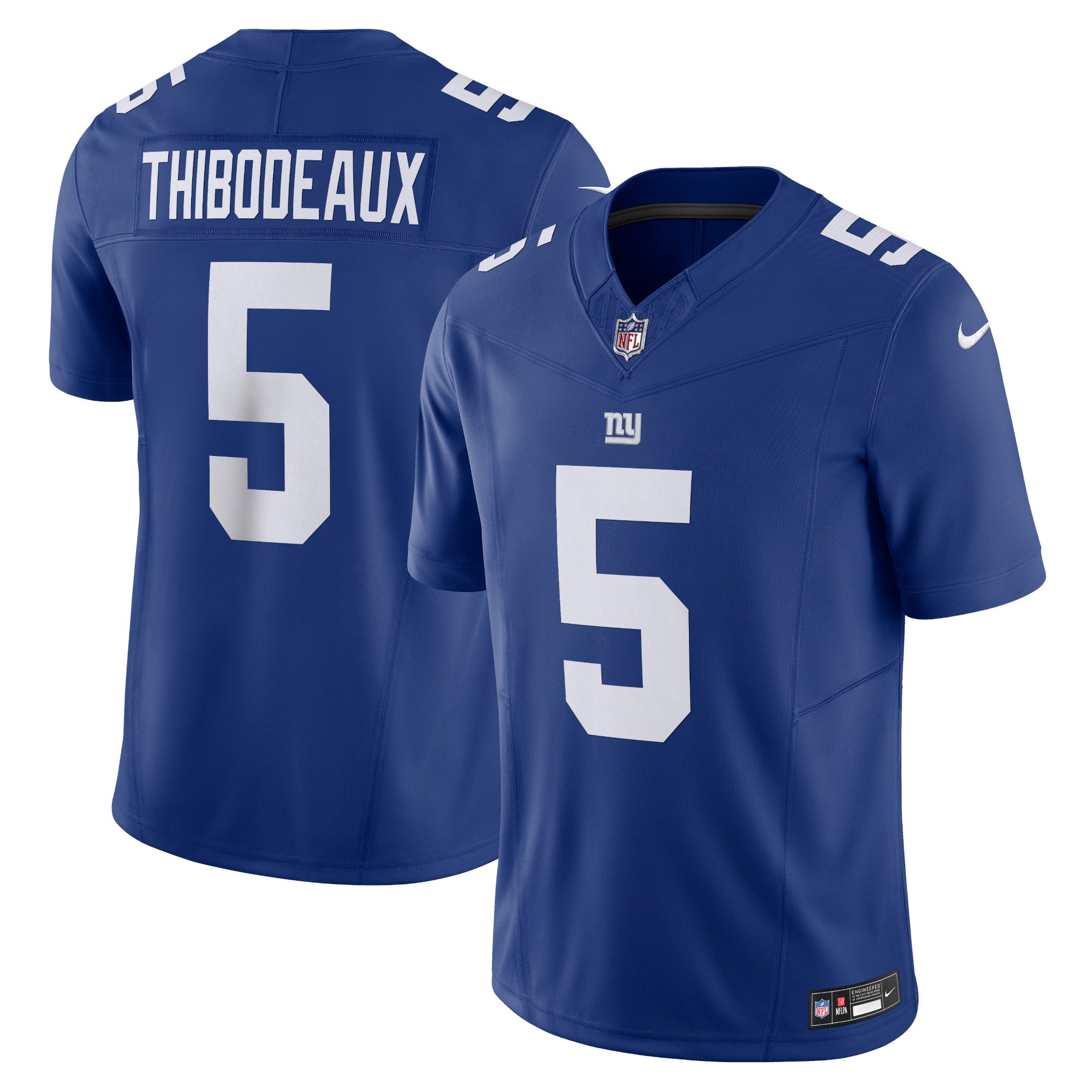 Kayvon Thibodeaux New York Giants Nike Vapor F.U.S.E. Limited Jersey - White/Royal