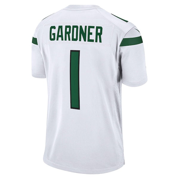 Ahmad Sauce Gardner New York Jets Nike Player Game Jersey - White/Green