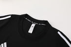 Adidas Short Sleeve Training Jersey Set - AD06- Black