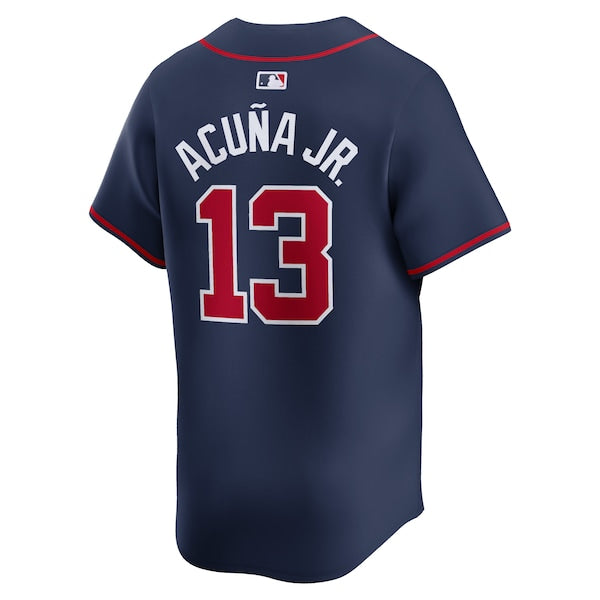 Ronald Acuña Jr. Atlanta Braves Nike Alternate Limited Player Jersey – Navy