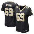 Barry Wesley New Orleans Saints Nike Women's Team Game Jersey -  Black