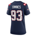 Oshane Ximines New England Patriots Nike Women's  Game Jersey -  Navy