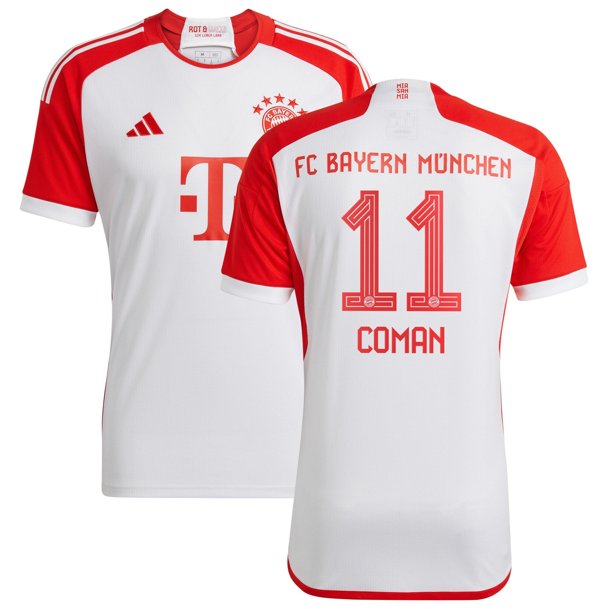 Kingsley Coman Bayern Munich adidas Youth 2023/24 Oktoberfest Replica Player Jersey - Green/White
