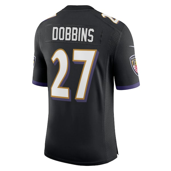 J.K. Dobbins Baltimore Ravens Nike Vapor Limited Jersey - Black/Purple