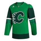 Calgary Flames adidas 2023 St. Patrick's Day Primegreen Authentic Jersey - Kelly Green