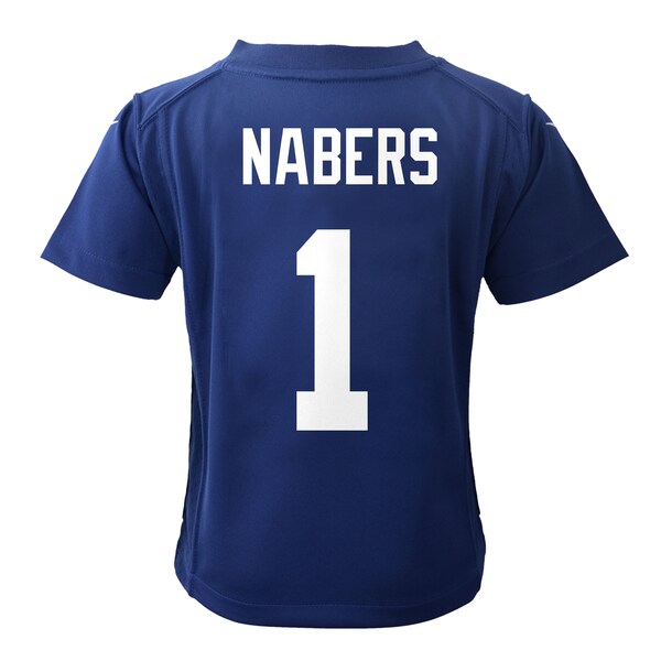 Malik Nabers New York Giants Nike Toddler Game Jersey - Royal