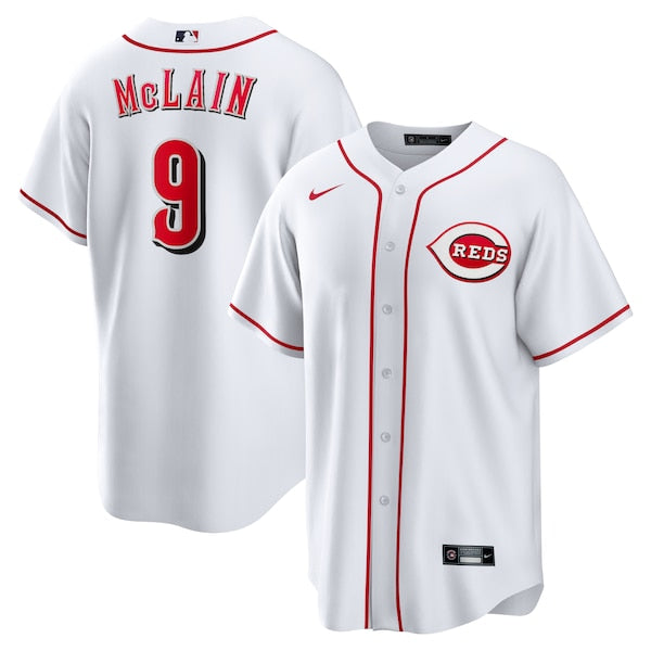 Matt McLain Cincinnati Reds Nike Home Replica Jersey - White