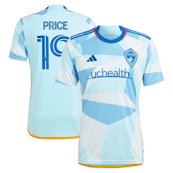 Jack Price Colorado Rapids adidas 2024 New Day Kit Replica Jersey - Light Blue