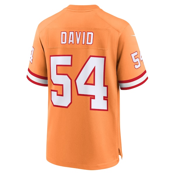 Lavonte David  Tampa Bay Buccaneers Nike 50th Season Game Jersey - Creamsicle/Red