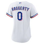 Sam Haggerty Texas Rangers Nike Women's Home Replica Jersey - White