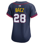 Javier Báez American League Nike Women's 2025 All-Star Edition Limited Player Jersey - Navy