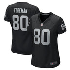 Jeff Foreman Las Vegas Raiders Nike Women's  Game Jersey -  Black