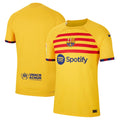 Barcelona Nike 2022/23 Fourth Vapor Match Authentic Jersey - Yellow