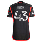 Mateusz Klich D.C. United adidas 2024 The Icon Kit Authentic Player Jersey – Black