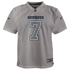 Trevon Diggs Dallas Cowboys Nike Youth Atmosphere Game Jersey - Gray