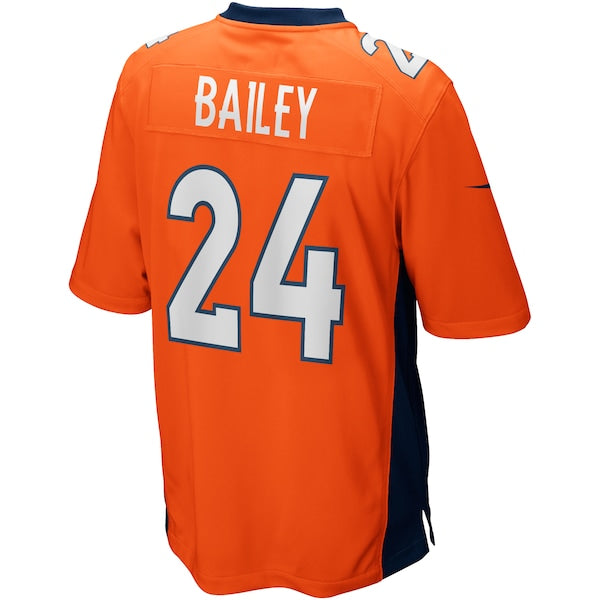 Champ Bailey Denver Broncos Nike Game Retired Player Jersey - Orange/Navy