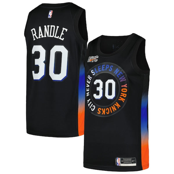 Julius Randle New York Knicks Nike Swingman Player Jersey - City Edition - Black