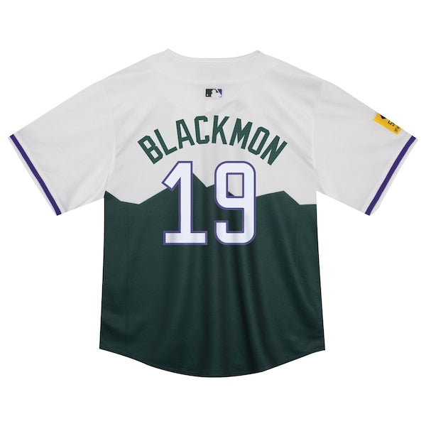 Charlie Blackmon Colorado Rockies Nike Toddler City Connect Limited Player Jersey - Green