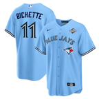 Bo Bichette Toronto Blue Jays Nike 2025 World Series Alternate Replica Jersey - Powder Blue