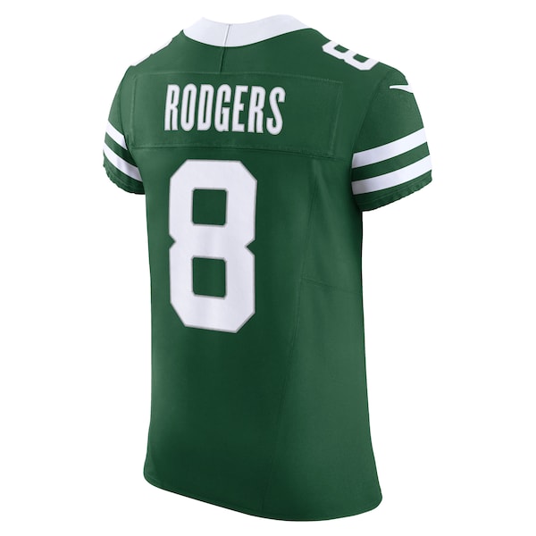 Aaron Rodgers New York Jets Nike Vapor F.U.S.E. Elite Jersey - Gotham Green