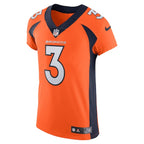 Russell Wilson Denver Broncos Nike Vapor Elite Jersey - Orange