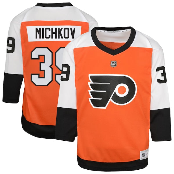 Matvei Michkov Philadelphia Flyers Youth Home Replica Player Jersey - Orange
