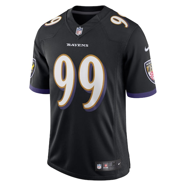 Odafe Oweh Baltimore Ravens Nike Vapor Limited Jersey - Black/Purple