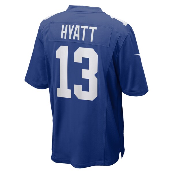 Jalin Hyatt New York Giants Nike Team Game Jersey -  Royal/White
