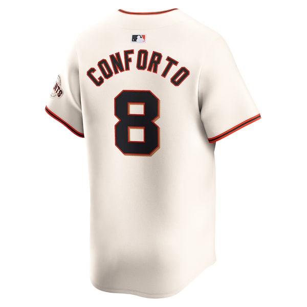 Michael Conforto San Francisco Giants Nike Home Limited Player Jersey – Cream