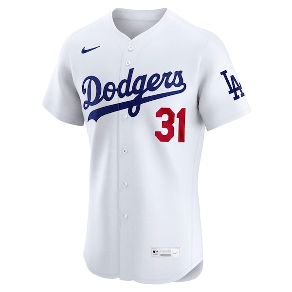 Tyler Glasnow Los Angeles Dodgers Nike Home Elite Jersey - White
