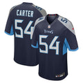 Lorenzo Carter Tennessee Titans Nike Team Game Jersey -  Navy