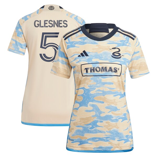 Jakob Glesnes Philadelphia Union adidas Women's 2024 For Philly Replica Jersey -