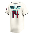 Gabriel Moreno Arizona Diamondbacks Nike Alternate Limited Player Jersey - Cream