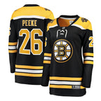 Andrew Peeke Boston Bruins  Women's Home Breakaway Jersey - Black