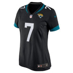 Byron Leftwich Jacksonville Jaguars Nike Women's Alternate Retired Player Game Jersey - Black/Teal