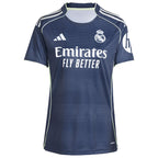 Jude Bellingham Los Merengues adidas Women's 2025/26 Away Replica Player Jersey - Blue/White