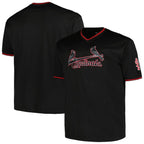 St. Louis Cardinals Profile Big & Tall Pop Fashion Jersey - Black