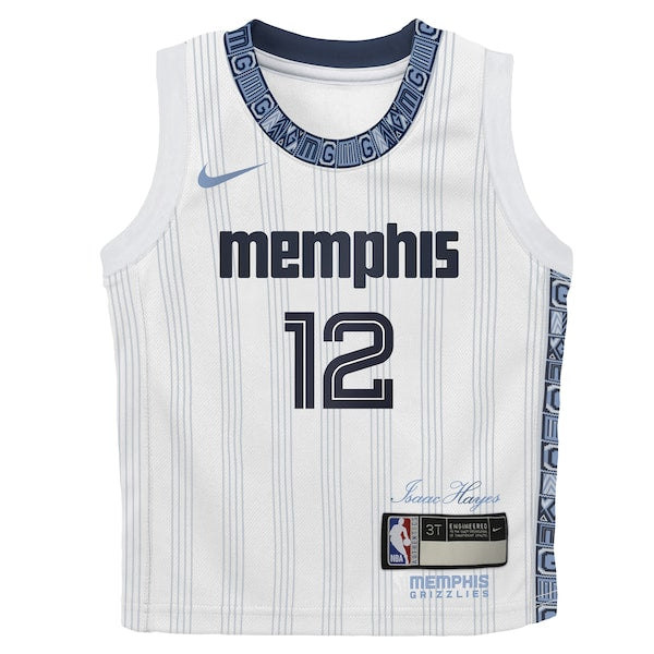 Ja Morant Memphis Grizzlies Nike Infant 2025/26 City Edition Swingman Jersey - White