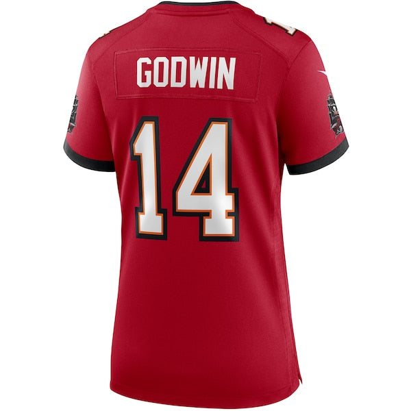 Chris Godwin Tampa Bay Buccaneers Nike Women's Game Player Jersey - Red/Pewter