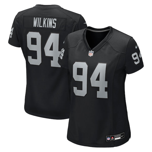 Christian Wilkins Las Vegas Raiders Nike Women's Team Game Jersey - Black