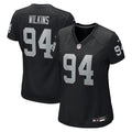 Christian Wilkins Las Vegas Raiders Nike Women's Team Game Jersey - Black