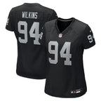 Christian Wilkins Las Vegas Raiders Nike Women's Team Game Jersey - Black