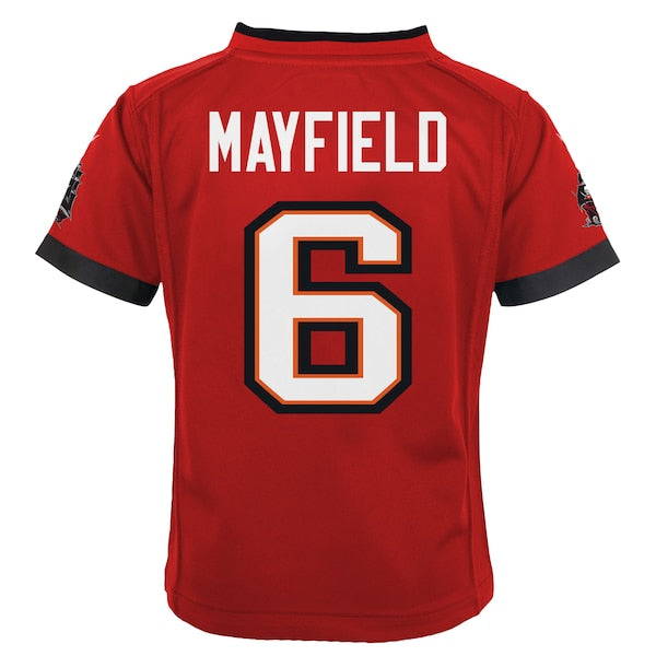 Baker Mayfield Tampa Bay Buccaneers Nike Preschool Team Player Game Jersey - Red/White/Orange