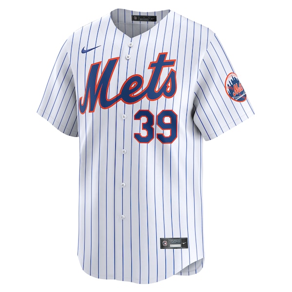Edwin Diaz New York Mets Nike Home Limited Player Jersey - White