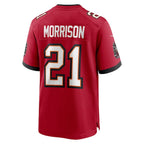 Benjamin Morrison Tampa Bay Buccaneers Nike Team Game Jersey -  Red