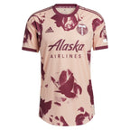 Evander Portland Timbers adidas 2024 Heritage Rose Kit Authentic Player Jersey - Pink