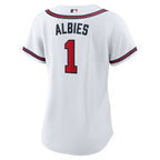 Ozzie Albies Atlanta Braves Nike Women's Home Replica Jersey - White