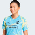 Philadelphia Union adidas Women's 2025 The Voltage Kit Replica Jersey - Blue