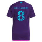 Ashley Westwood Charlotte FC adidas Women's 2023 Crown Jewel Kit Replica Jersey - Purple